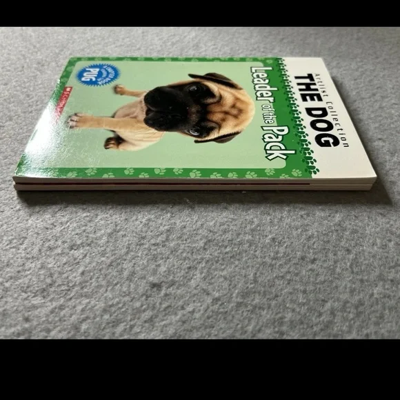 Vintage The Dog Book Lot Of 2 Paperback Dalmatian Pug 2008 Scholastic Chapter - Picture 5 of 6
